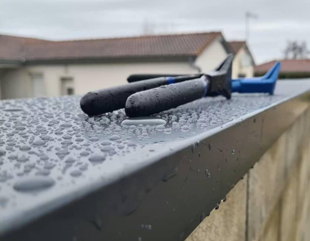 mur mouillé